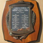 Chaloner memorial Trophy donated by Westpex