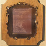 Chaloner memorial trophy donated by Nathan